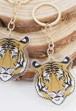 Cincinnati Bengals Tiger Acrylic Keychain